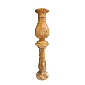 Vase En Marbre Brune