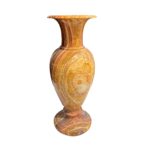 Vase En Marbre Miel 2