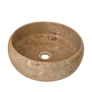 Vasque marbre brun dore naturel - Amalfi