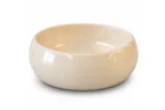 Vasque Ronde en Pierre Naturelle Marbre Creme N°D2502 - Image 2