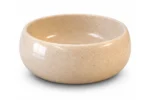 Vasque Ronde en Pierre Naturelle Marbre Creme N°D2507 - Image 2