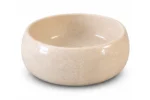 Vasque Ronde en Pierre Naturelle Marbre Creme N°D2509 - Image 2