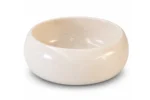 Vasque Ronde en Pierre Naturelle Marbre Creme N°D2510 - Image 2