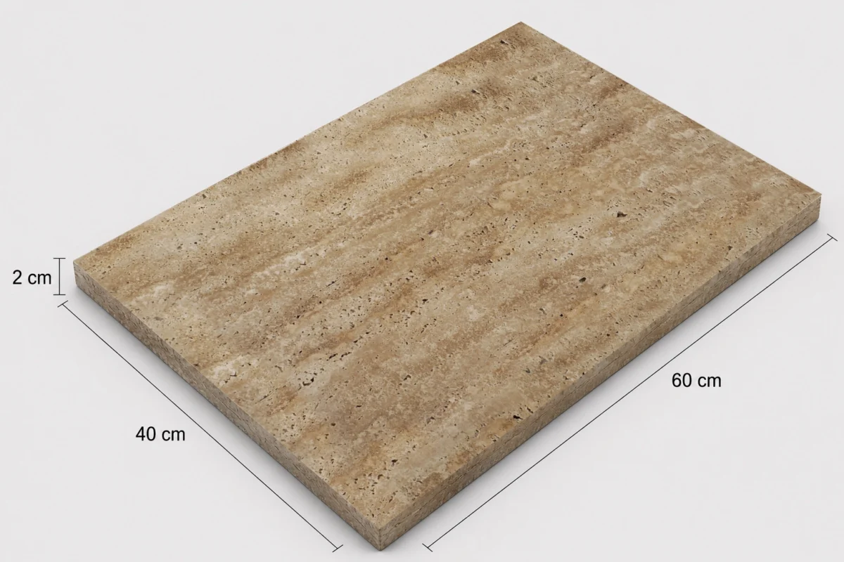 Travertin Caramel Light Vein Cut - Image 2