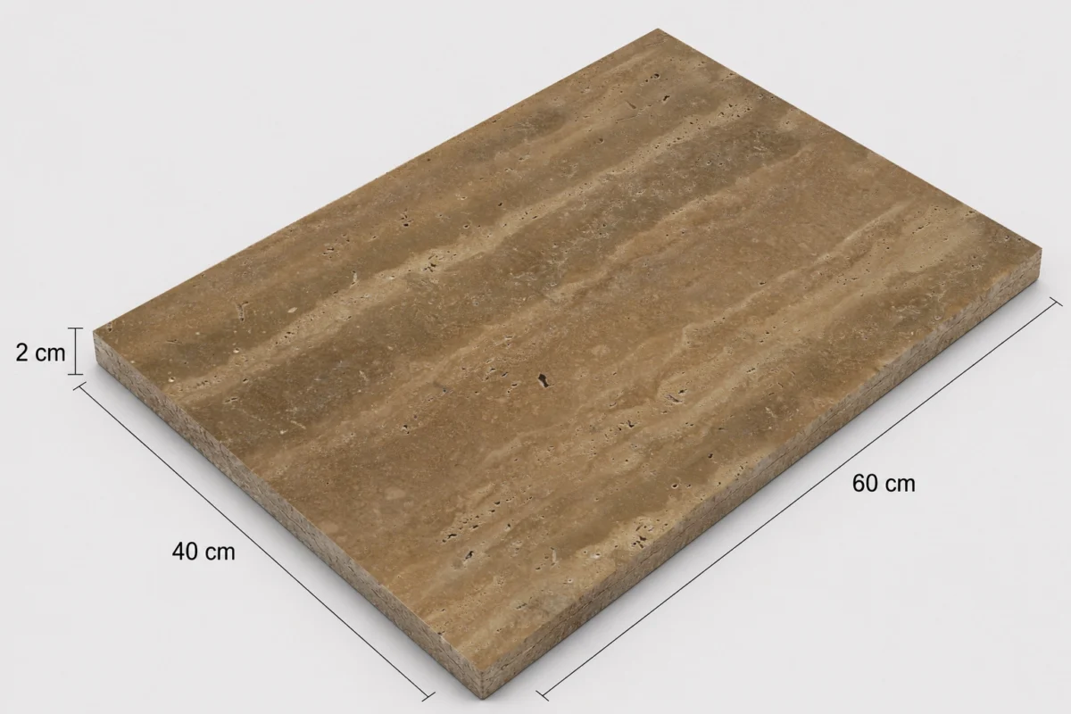 Travertin Caramel Vein Cut - Image 2