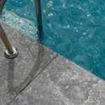 Travertin Margelle Silver