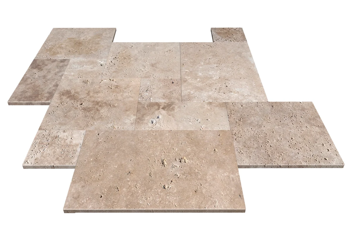 Travertin Rustique Light Cross Cut - Image 3