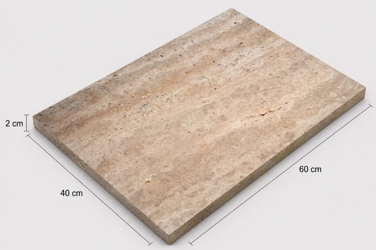 Travertin Rustique Light Mix Vein Cut - Image 2