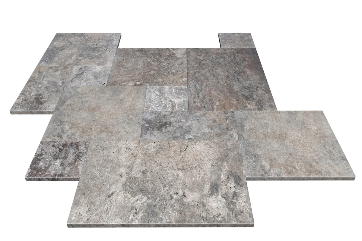 Travertin Silver Comm Cross Cut - Image 3